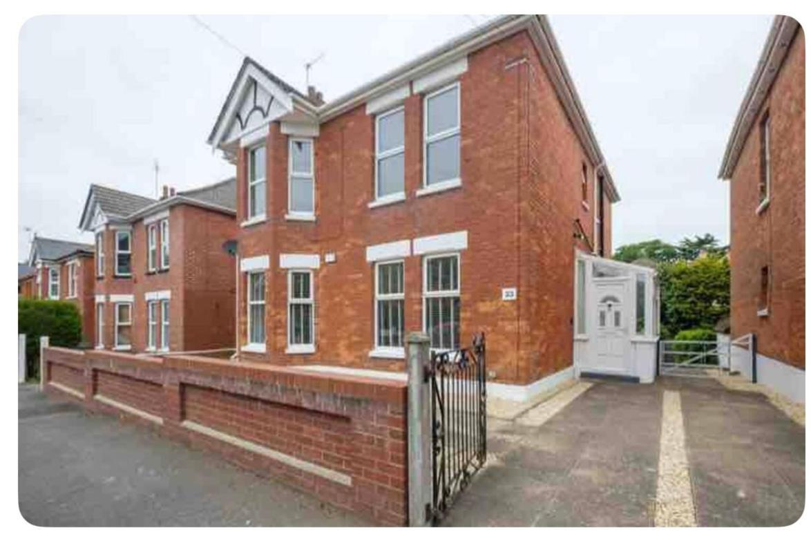 Beautiful Garden Flat In Bournemouth - First Floor Apartment Exterior photo