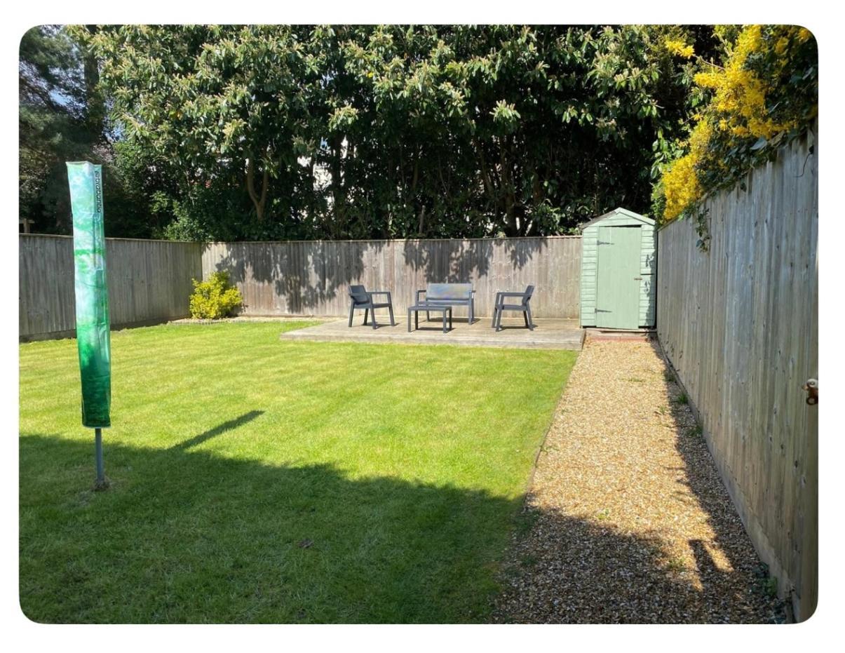 Beautiful Garden Flat In Bournemouth - First Floor Apartment Exterior photo